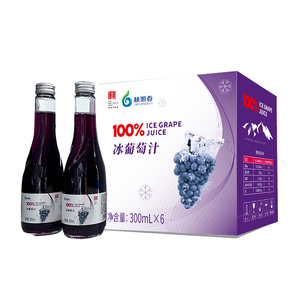 【新品上市】林源春生榨冰葡萄汁6瓶裝